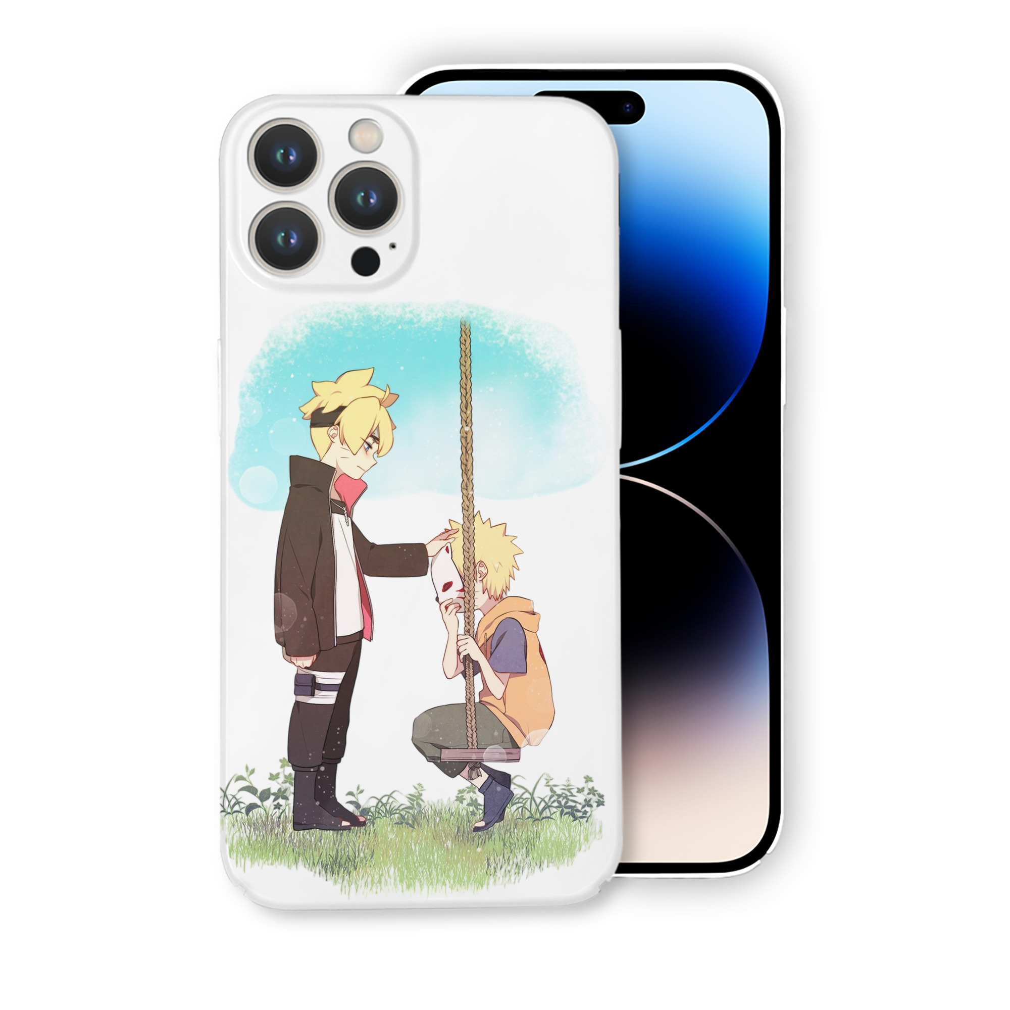 （画像用） NARUTO -ナルト- うずまき ボルト Uzumaki Boruto 【iPhone 14シリーズ対応】ハードケース